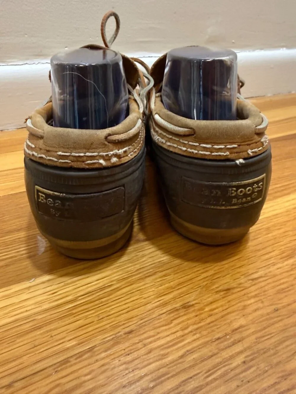L.L. Bean Moc Low Top Duck Boat Shoes Moccasins Preppy Coastal 9.5